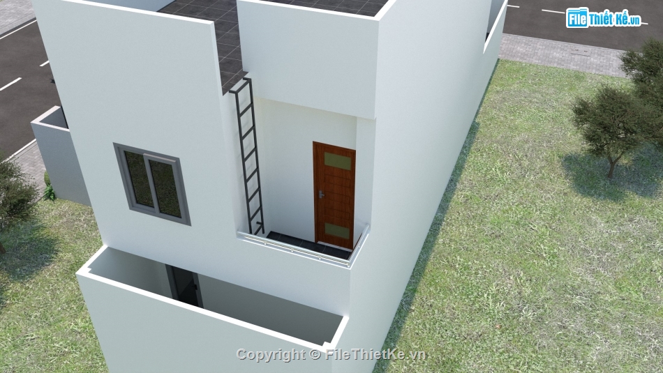 Sketchup nhà phố,Sketchup nội thất,Mẫu nhà phố,Model Sketchup nhà phố,File sketchup nhà phố